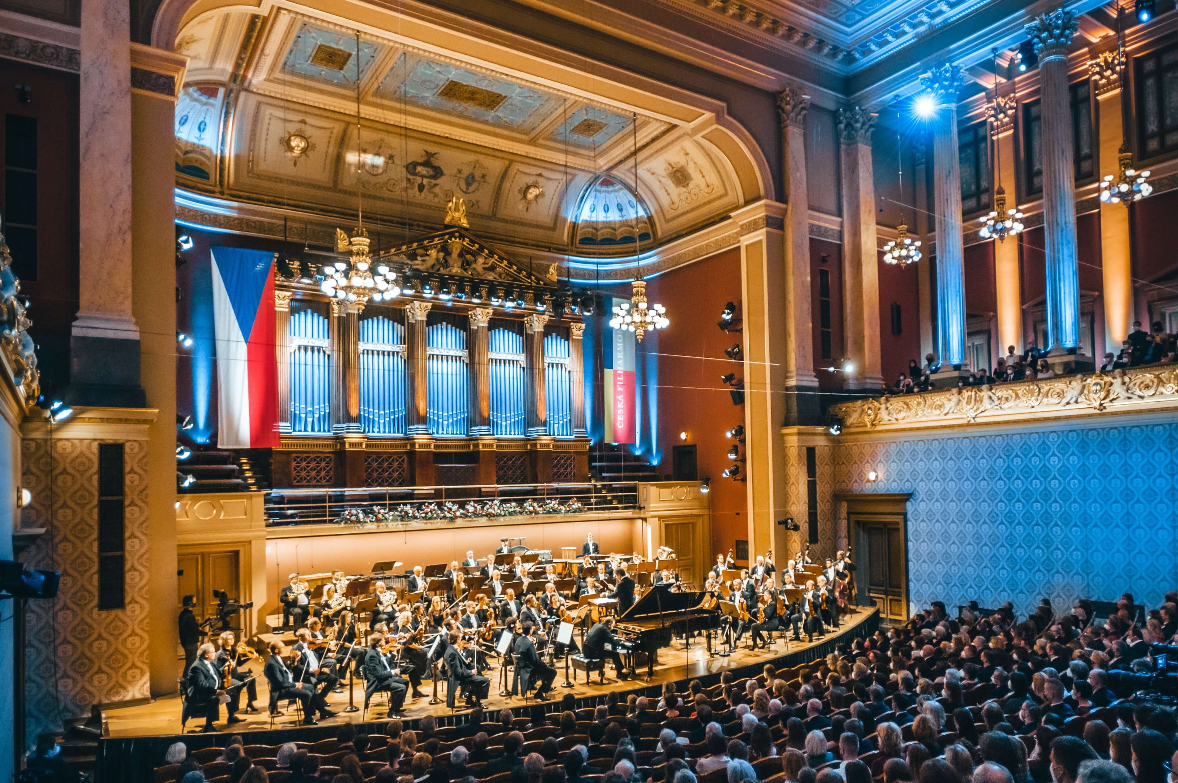 Ilustrační obrázek článku 'Česká filharmonie završí prezidentskou inauguraci'